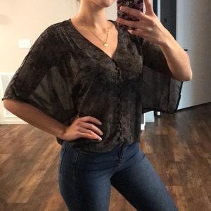 Kimchi Blue Sheer Top